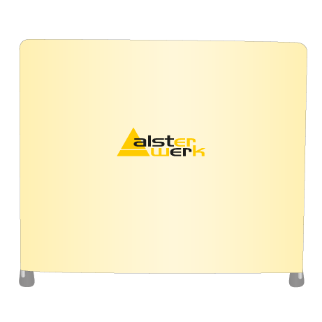 Textilwand ALU